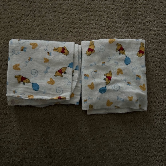 Disney Bedding Disney Winnie The Pooh Baby Receiving Blankets 2